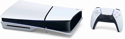 Игровая приставка Sony PlayStation 5 Slim 1000GB SSD (Белый, С дисководом, Уценка)