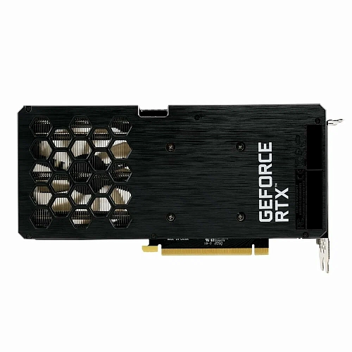 Видеокарта Palit GeForce RTX 3060 12288Mb, Dual OC 12G (NE63060T19K9-190AD) 1xHDMI, 3xDP, Ret (Чёрный)