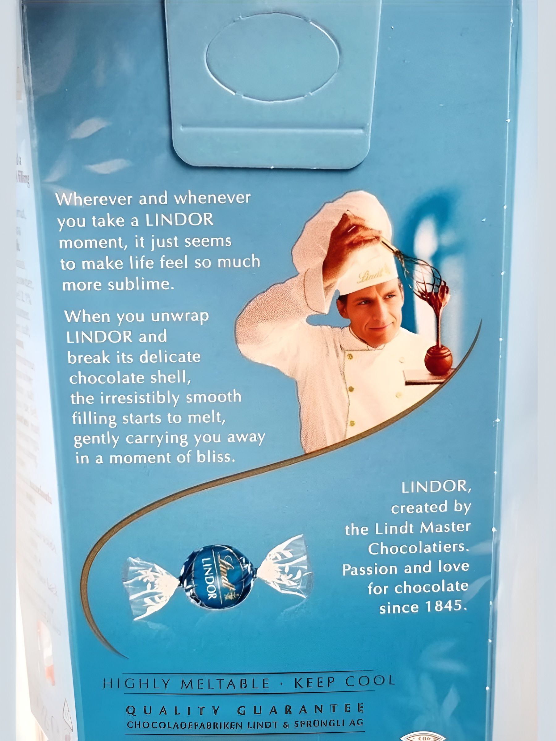 Конфеты шоколадные Lindor Salted Caramel Pralines (соленая карамель), 200 гр. 2 шт.