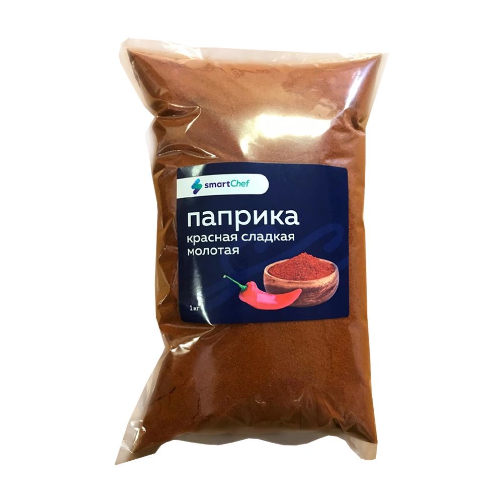 Паприка Красная Smart Chef Сладкая Молотая 1кг х 4шт.