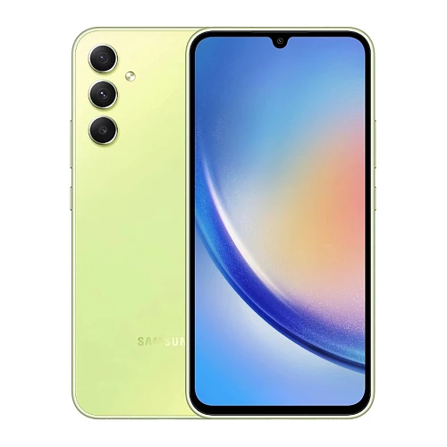 Смартфон Samsung Galaxy A34 5G 8/256GB (8 ГБ, 256 ГБ, Зелёный)