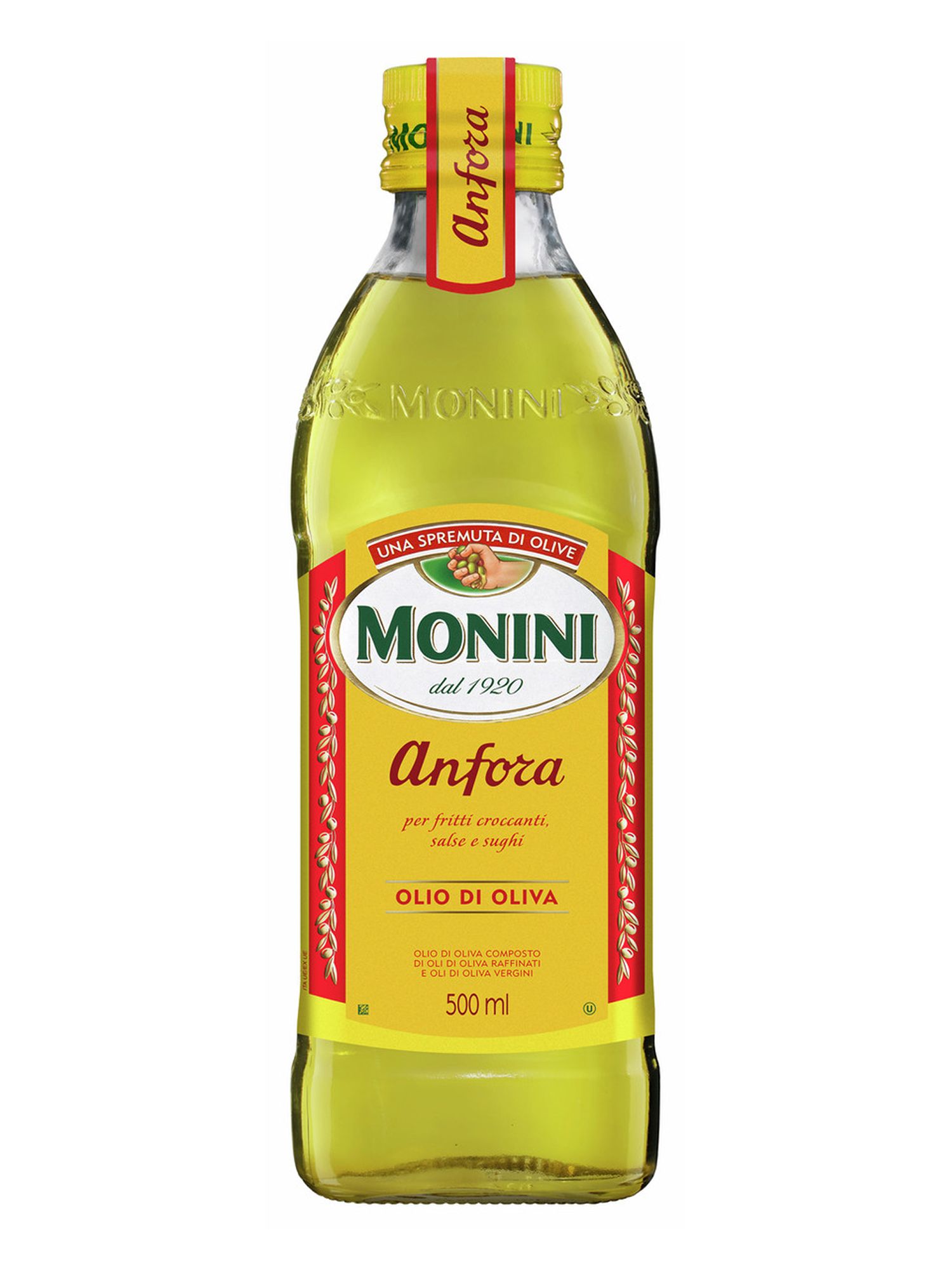 Масло оливковое Monini Anfora, 500мл х 6шт.