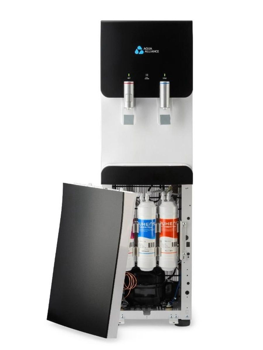 Пурифайер-проточный кулер для воды Aquaalliance 1050s-LC black
