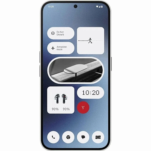 Смартфон Nothing Phone (2A) Plus 12/256GB (Белый, 12 ГБ, 256 ГБ)