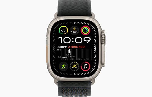 Умные часы Apple Watch Ultra 2 49 мм (2024) Natural Case with Trail Loop (49mm, Black M/L, M/L)