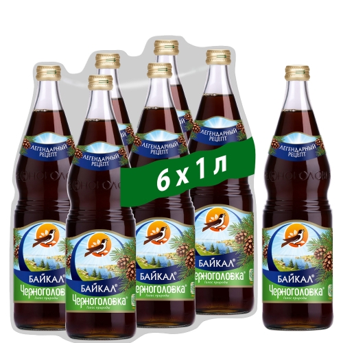 Лимонад Черноголовка - "Байкал" 1л