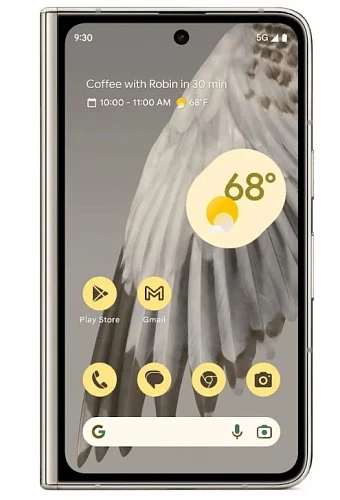 Смартфон Google Pixel Fold 12/256GB (Бежевый, 12 ГБ, 256 ГБ)
