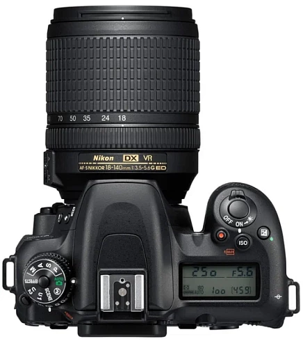 Зеркальный фотоаппарат Nikon D7500 Kit с AF-S 18-140 VR (Черный)