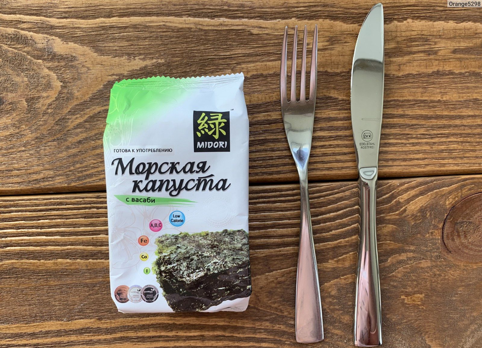 Капуста морская Doldori в кляре васаби, 30г х 24шт.