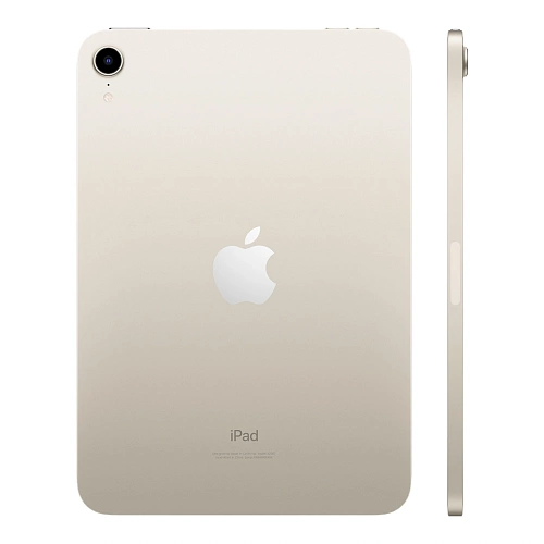 Планшет Apple iPad mini (2021) 256GB Wi-Fi (Wi‑Fi, 256 ГБ, Белый, 4 ГБ)