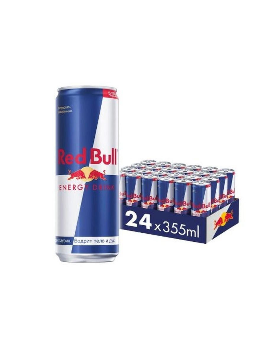 Энергетический напиток Red Bull, 24 шт х 355 мл
