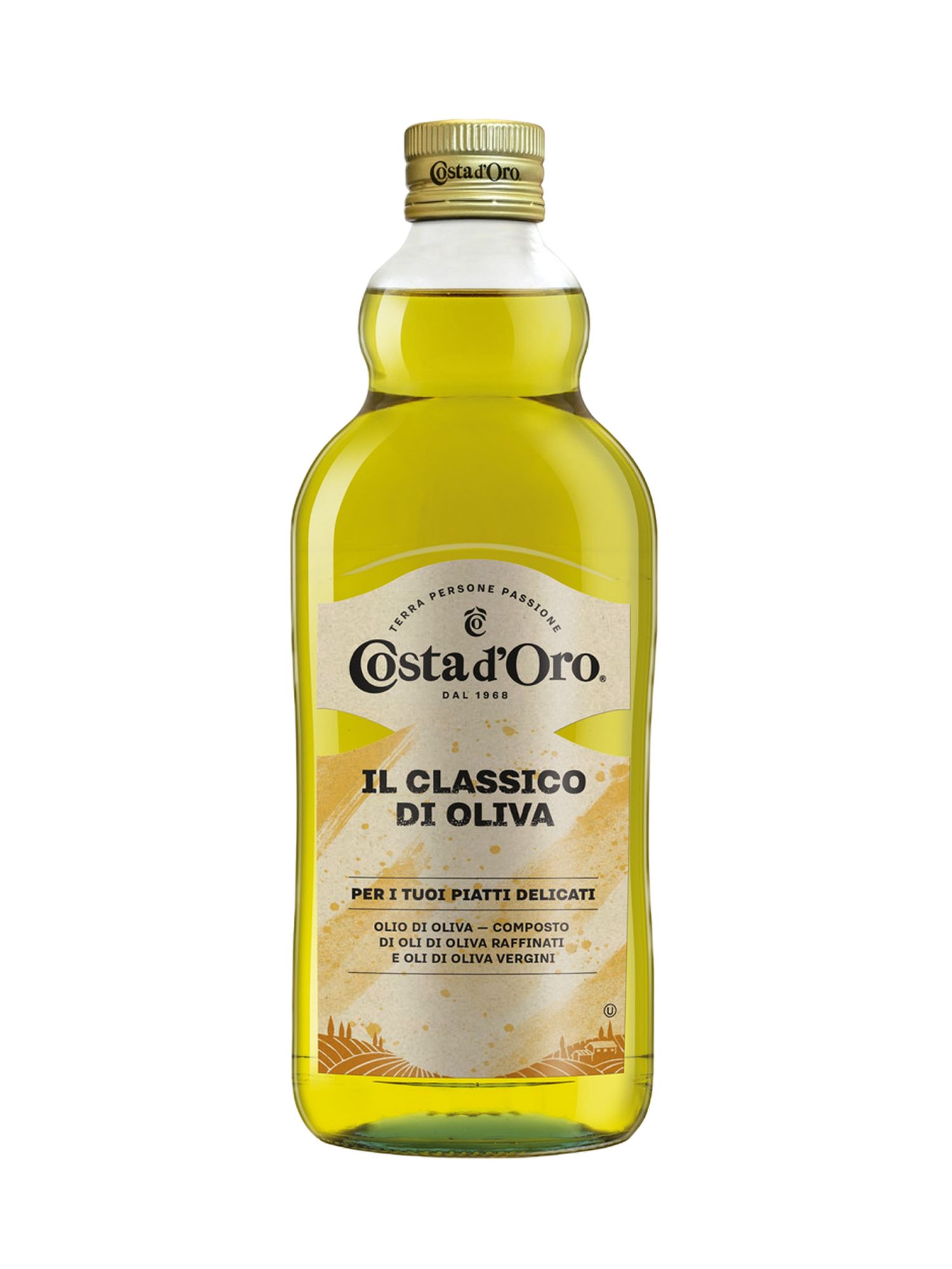 Масло оливковое Costa d'Oro Il Classico, 1л х 12шт.