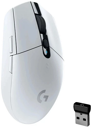 Беспроводная игровая мышь Logitech G G304 Lightspeed (Белый)