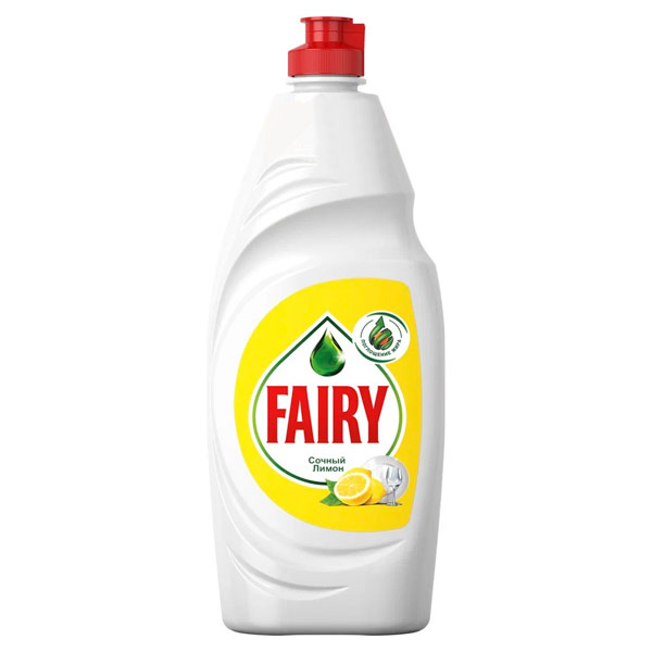 Средство для мытья посуды Fairy сочный лимон 650 мл.