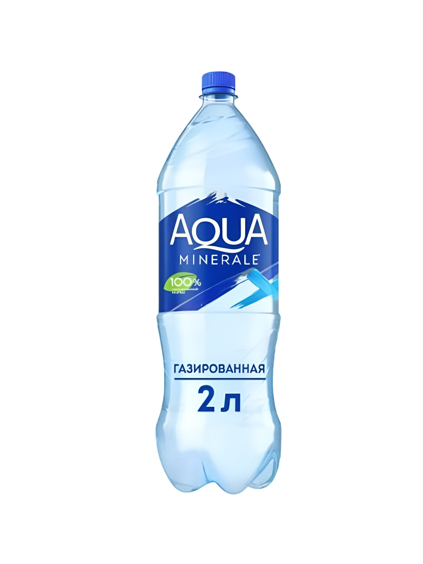 Аква Минерале (Aqua Minerale) питьевая газированная, 2л x 6 шт