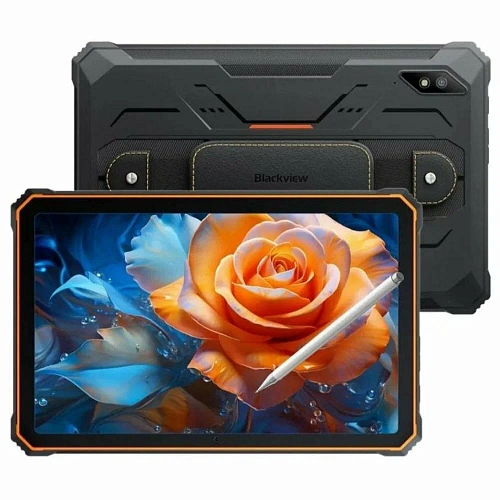 Планшет Blackview Active 8 6/128Gb Global (128 ГБ, Оранжевый, 6 ГБ, Wi‑Fi + Cellular, Global)
