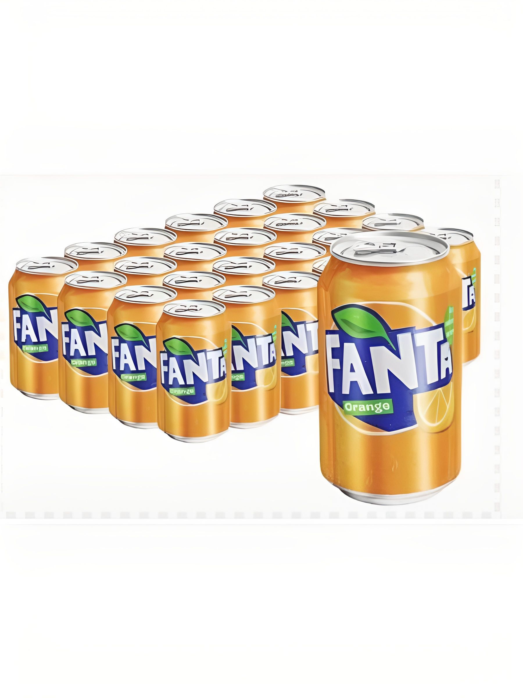 Газированный напиток Fanta Orange жб, 0,33 л (24 шт в упаковке)