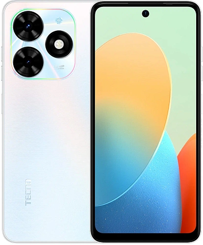 Смартфон Tecno Spark Go 2024 4/128GB RU/A (Белый, 4 ГБ, 128 ГБ, RU)