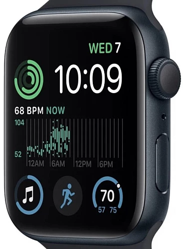 Умные часы Apple Watch SE Gen 2 40мм (2022) (40mm, Чёрный M/L, M/L)