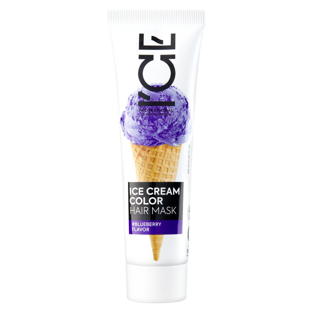 Тонирующая маска для волос ICE CREAM COLOR Blueberry, 100 мл