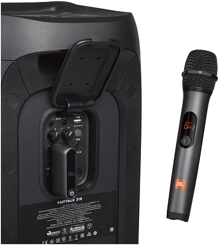 Беспроводной микрофон JBL Wireless Microphone Set (Черный)