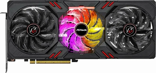 Видеокарта ASRock 16384Mb Intel Arc A770 Phantom Gaming 16GB OC (A770 PG 16GO) 3xDP, 1xHDMI, Ret (Чёрный)