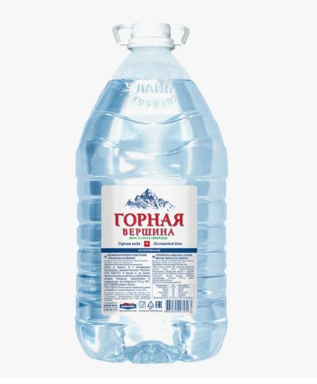 Вода питьевая Горная вершина 5л негазированная (упаковка 2 шт.)