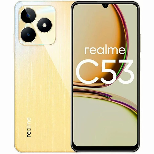 Смартфон Realme C53 6/128GB (Золотой, 128 ГБ, 6 ГБ)