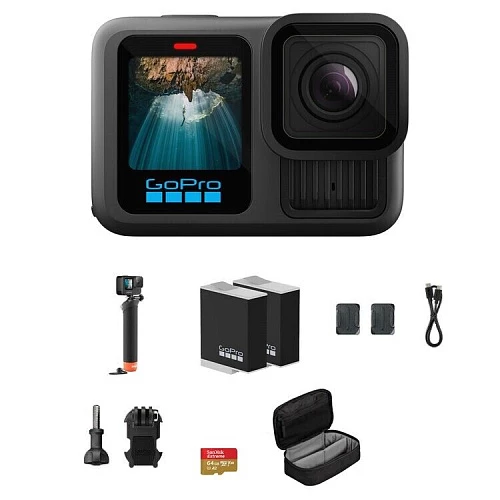 Экшн-камера GoPro HERO13 Accessories Bundle (Чёрный)