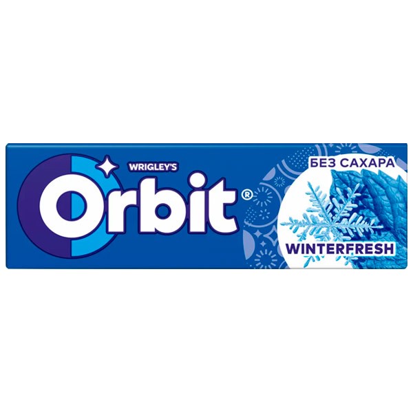 Жевательная резинка Orbit Winterfresh 13,6 гр