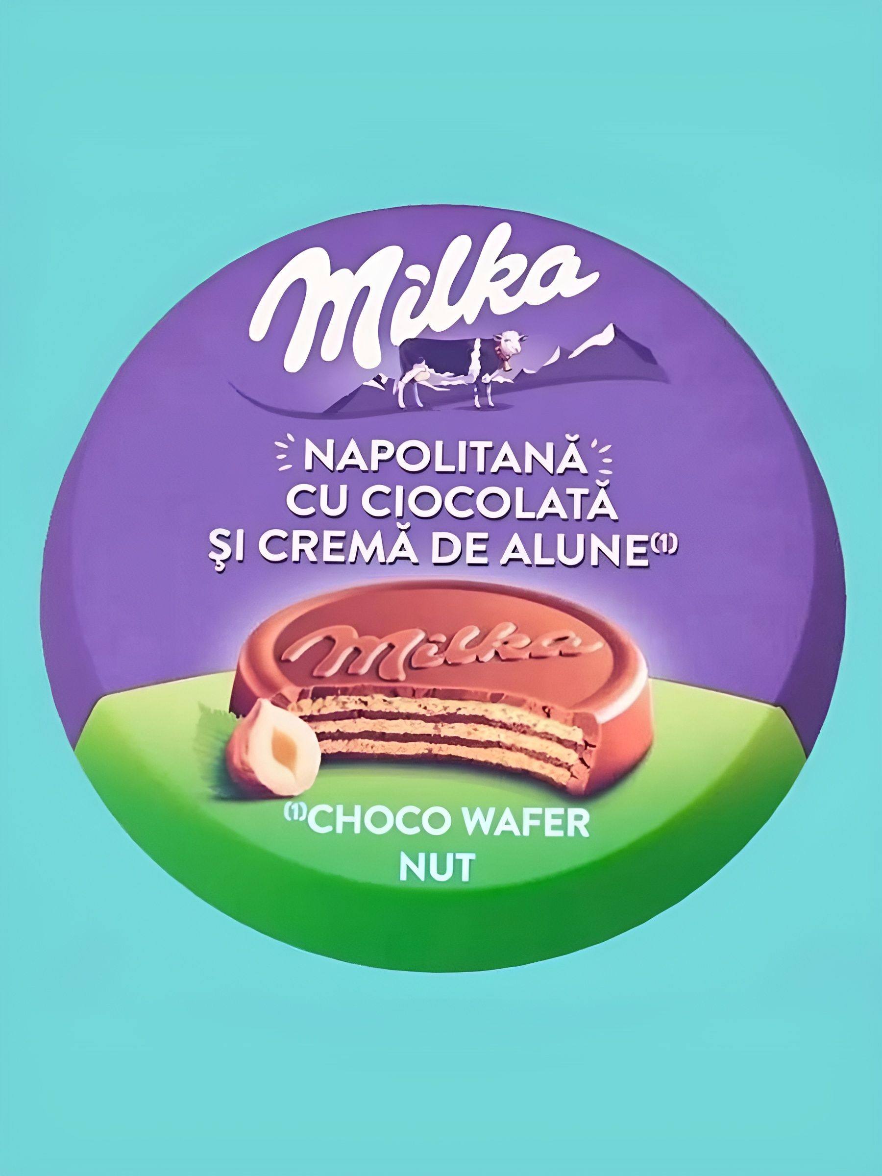 Вафли Milka Chocо Hazelnuts Wafer (30 грамм)/ 5 шт.