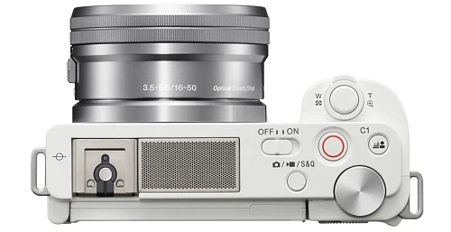 Беззеркальный фотоаппарат Sony ZV-E10 Kit 16-50mm + 55-210mm (Белый)
