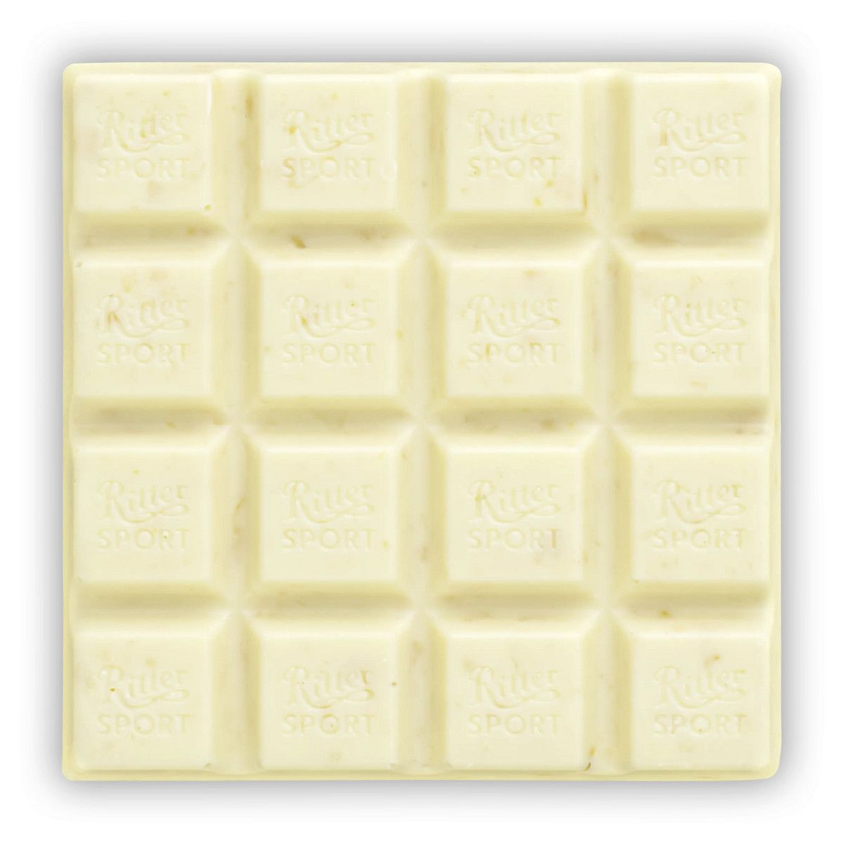Шоколад Ritter Sport белый Цельный лесной орех и хлопья, 100г. Набор 10 шт.
