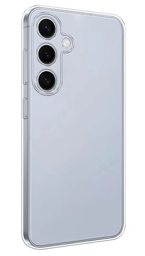 Чехол силиконовый для Samsung Galaxy S24 FE (Прозрачный)