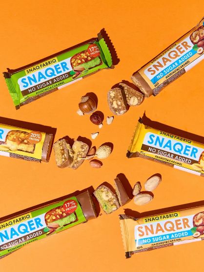 Snaq Fabriq SNAQER Протеиновые батончики без сахара Ассорти, 30шт х 50г