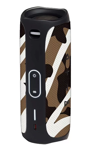 Портативная акустика JBL Flip 5 (Чёрный камуфляж)
