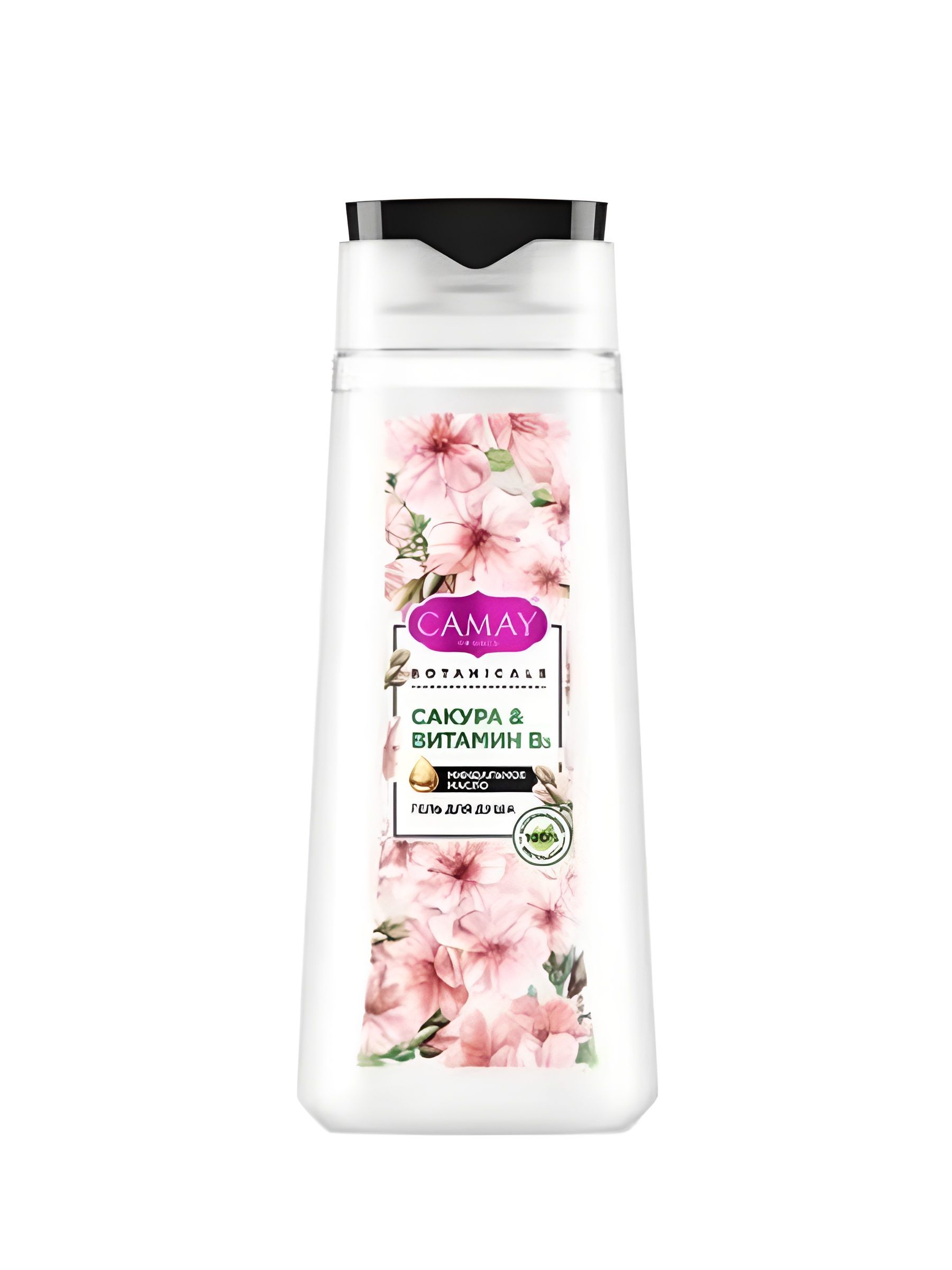 Гель для душа женский парфюмированный CAMAY BOTANICALS Японская сакура, 250 мл