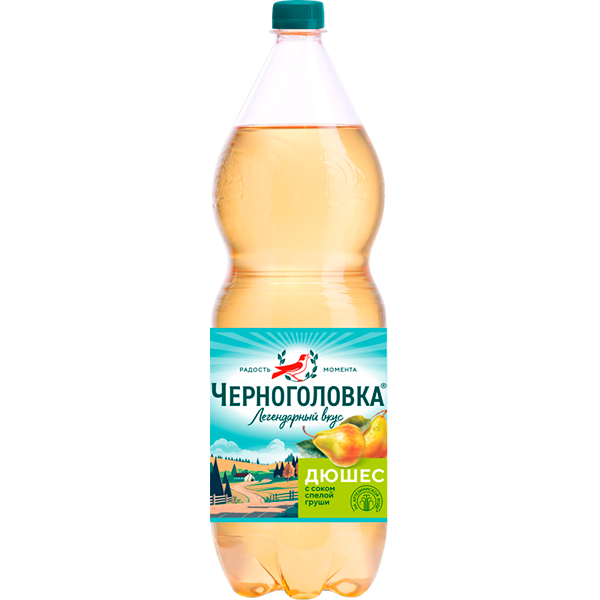 Черноголовка Дюшес 2 литра, газ, пэт, 6 шт. в уп.