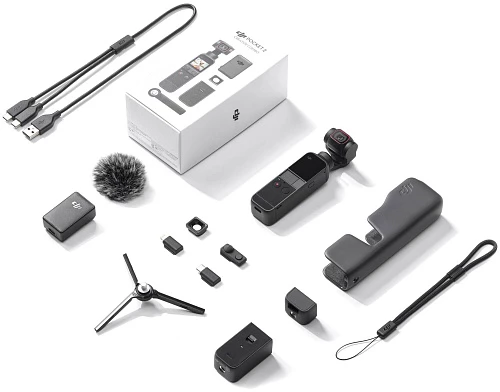 Экшн-камера DJI Pocket 2 Creator Combo (Чёрный)