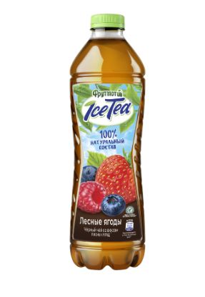 Холодный чай Фрутмотив черный со вкусом лесных ягод, 1500мл. Упаковка 6 шт.