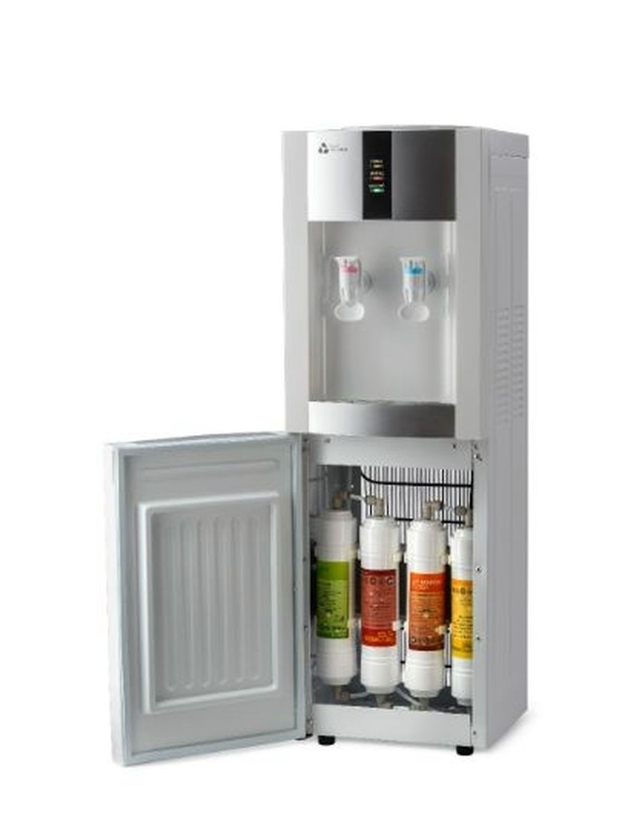 Пурифайер-проточный кулер для воды Aquaalliance H1s-LС white/silver