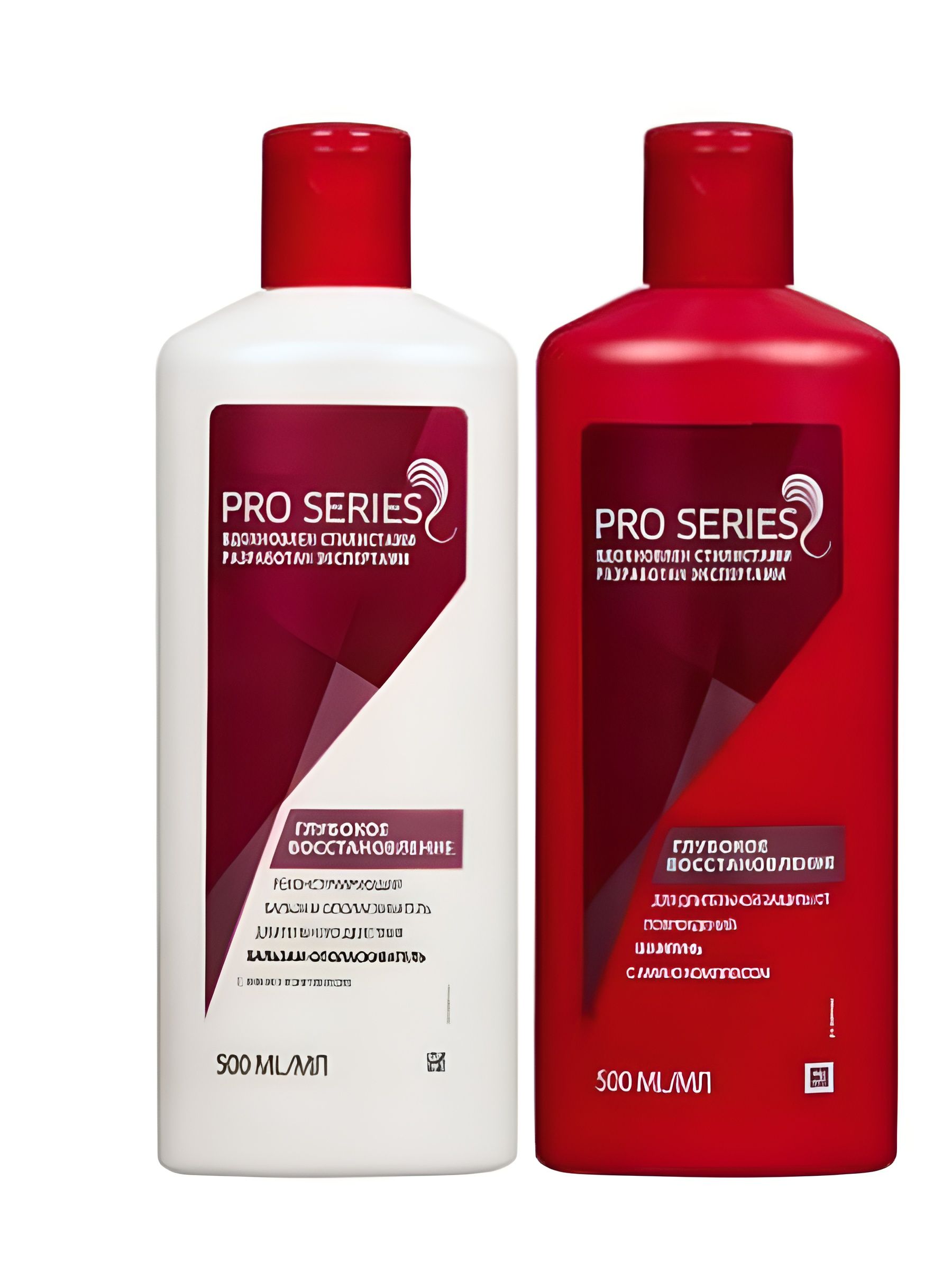 Подарочный набор для женщин. PRO SERIES Шампунь+ Бальзам Интенс восстановление. 500мл + 500мл. Набор 3 упаковки