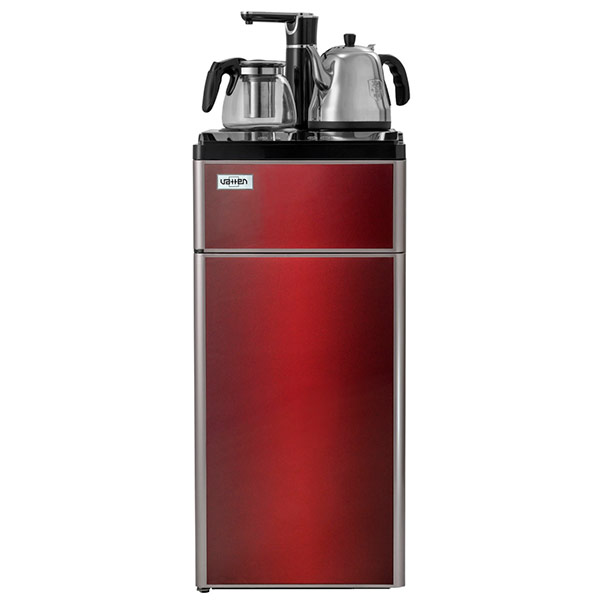 Кулер с чайным столиком Тиабар Vatten L50REAT red