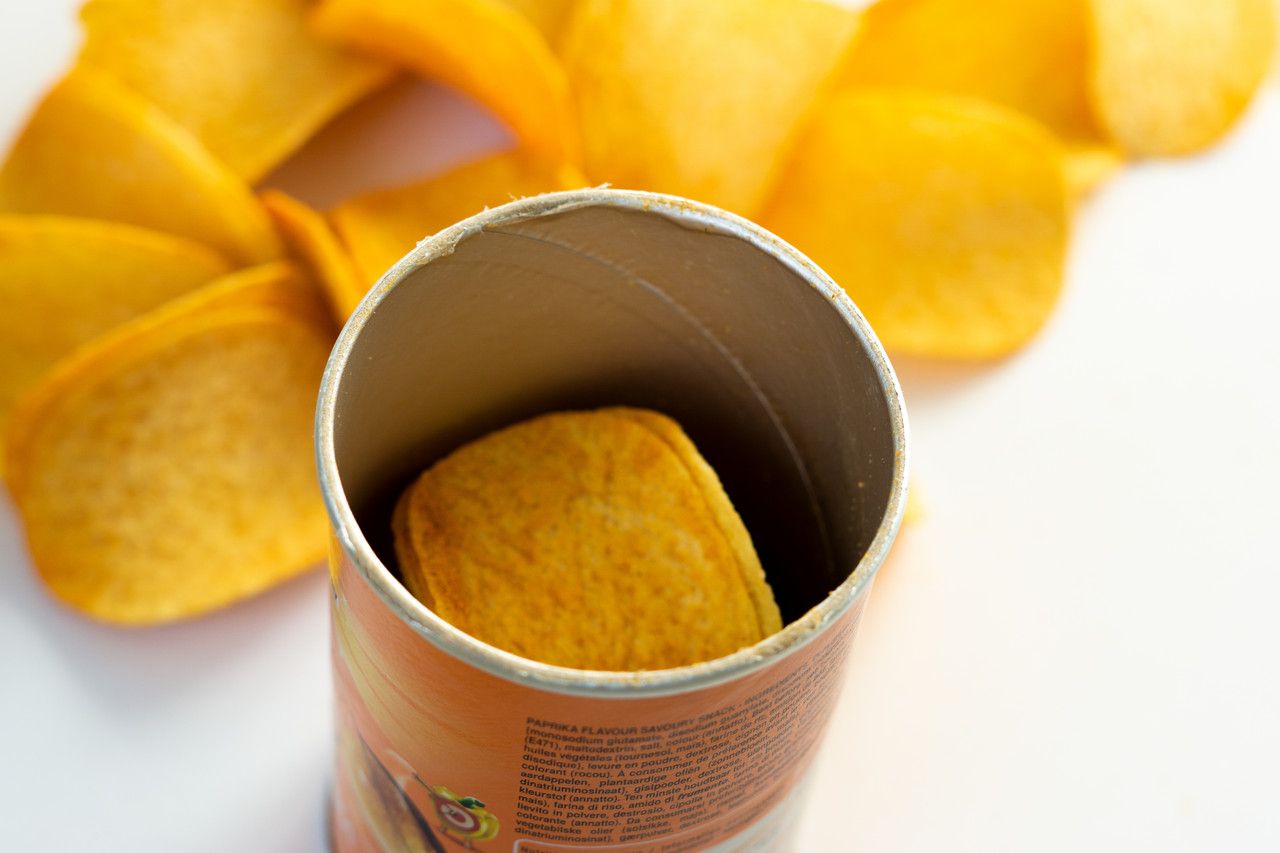 Чипсы Pringles картофельные Паприка, 165г. Упаковка 19шт.