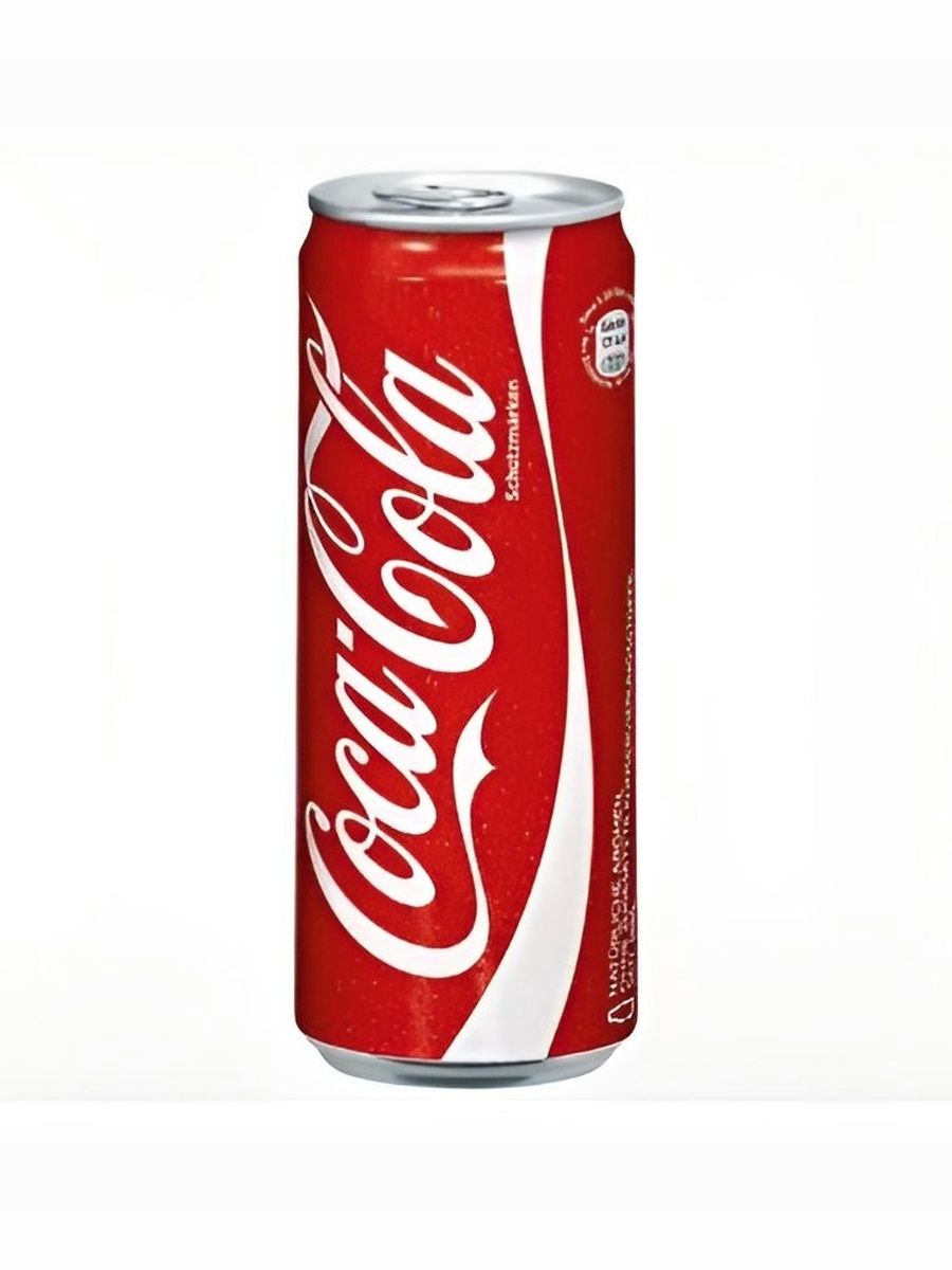 Газированный напиток Coca-Cola жб, 0,33 л. (Польша), 24 шт в упаковке