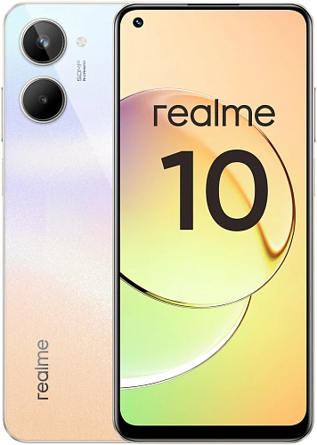Смартфон Realme 10 8/128GB (Белый, 8 ГБ, 128 ГБ)