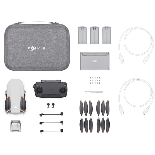 Квадрокоптер DJI Mini SE Fly More Combo (Белый)