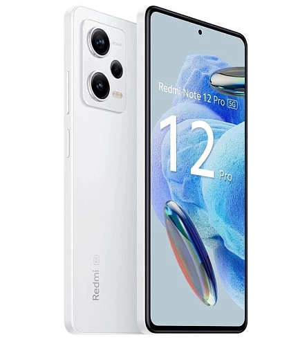 Смартфон Xiaomi Redmi Note 12 Pro 5G 8/256GB CN (Белый, 256 ГБ, 8 ГБ, CN)