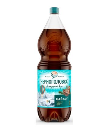 Напиток "Черноголовка" Байкал газированный, 2 л. ПЭТ. Упаковка 6 шт.