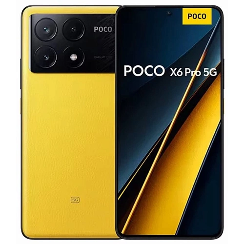 Смартфон Xiaomi POCO X6 Pro 5G 12/512GB Global (Жёлтый, 512 ГБ, Global, 12 ГБ)